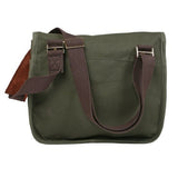 Duluth Pack Field Satchel, Olive Drab, 11 X 14 X 4-Inch