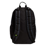 adidas Excel 6 Backpack, Two Tone Black/Semi Solar Slime Green, One Size