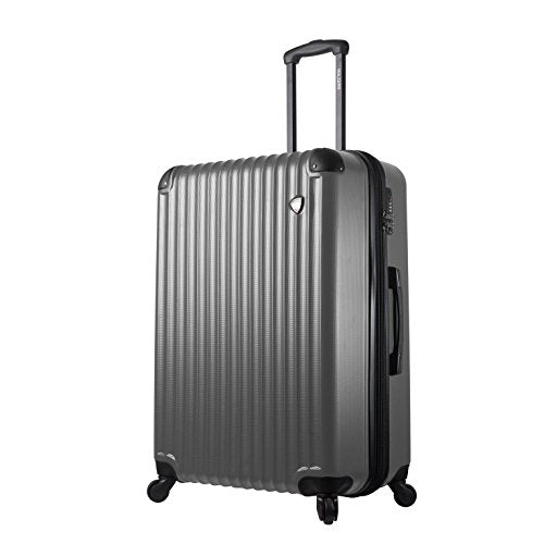 Mia Toro Italy Rotolo Hardside 28" Spinner, Silver