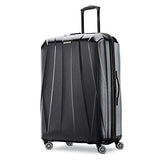 Samsonite Centric 2 Hardside Expandable Luggage with Spinner Wheels, Black, Checked-Large 28-Inch