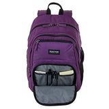 Kenneth Cole Reaction Printed Dual Compartment 16” Laptop & Tablet Backpack for School, Travel, & Work, White Marble, Laptop