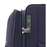 Samsonite 72H DLX Spinner Unisex Medium Blue Polyamide Luggage Bag TSA Approved DC6041002