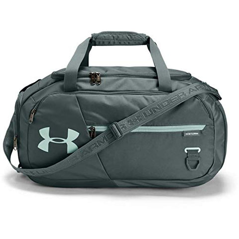 Under Armour Undeniable Duffle 4.0 Gym Bag, Lichen Blue (424)/Enamel Blue, Small