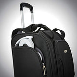 Samsonite Underseat Spinner With Usb Port, Jet Black