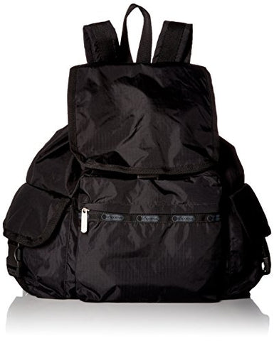 Lesportsac Women'S Classic Voyager Backpack, Black