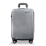 Briggs & Riley Sympatico Domestic Carry-On Expandable Spinner (Silver)
