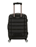 Rockland Luggage 20 Inch And 28 Inch 2 Piece Expandable Spinner Set, Black, One Size