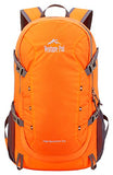 Venture Pal 40L Lightweight Packable Backpack with Wet Pocket - Durable Waterproof Travel Hiking Camping Outdoor Daypack for Women Men-Orange