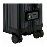Rimowa Lufthansa Alu Premium Collection Suitcase 32L Cabin Trolley, Black