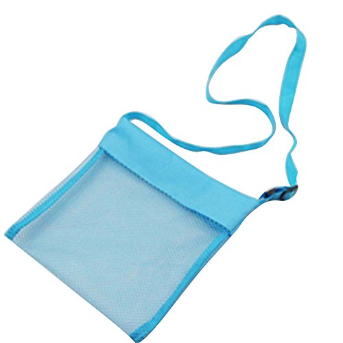 Samber Children Beach Bag Toys Storage Sea Shell Bags Mesh Beach Bags Net Bag With Adjustable