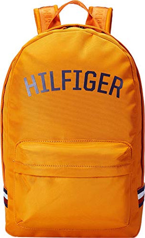 Tommy Hilfiger Men's Zachary Cordura Nylon Backpack Orange Pepper One Size