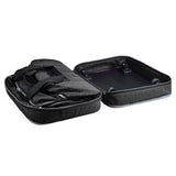 Biaggi Zipsak Micro Fold Spinner Carry-On Suitcase - 22-Inch Luggage - As Seen on Shark Tank - Black