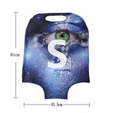 For U Designs 18-22 Inch Small Blue Luxury Spandex Luggage Cover Suitcase Protective Cover For Boys