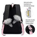 Boosos Usb Bts Backpack K-Pop Casual Backpack Daypack Laptop Bag College Bag School Bag Jimin Suga Jin Taehyung V Jungkook