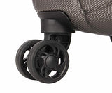 Nicole Miller New York Wild Side Collection Hardside 28" Luggage Spinner (28in, Wild Side Charcoal)