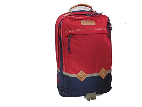 Tommy Hilfiger Unisex Duo Chrome Backpack Red Backpack
