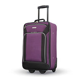 American Tourister 3-Piece Set, Purple/Black