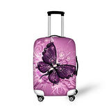 Bigcardesigns Pink Luggage Covers Apply to 26-30 Inch Travel Suitcase L