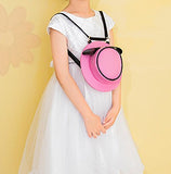 Bibitime Child Derby Hats Design Kids Shoulder Backpack Teens Bow Zipper Crossbody Bag Messenger