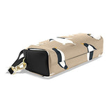 Colourlife Cute Penguins Playing Pu Leather Pencil Case Holder Pouch Makeup Bags For Boys Girls