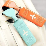 Carise PVC Travel Luggage Label Straps Suitcase ID Name Address Identify Tags Luggage Tags