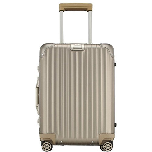 Rimowa Topas Titanium Carry On Luggage IATA 21 Inch Multiwheel