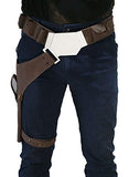 H-Solo Belt With Buckle Holster Handmade PU Prop For Cosplay Costume Accessory