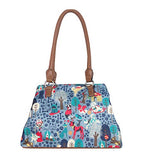 Lily Bloom Maggie Satchel Handbag (Who Let The Dogs Out)