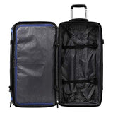 Travelpro Bold 30" Rolling Duffle Bag With Drop Bottom, Blue/Black