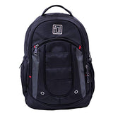 Cooper Laptop Backpack, Fits Laptops Up to 16in, USB Charge Port, Black