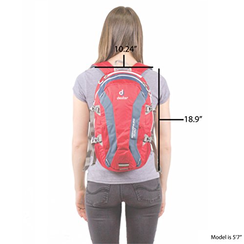 Deuter Speed Lite 20 Ultralight 20Liter Hiking Backpack, Fire/Arctic