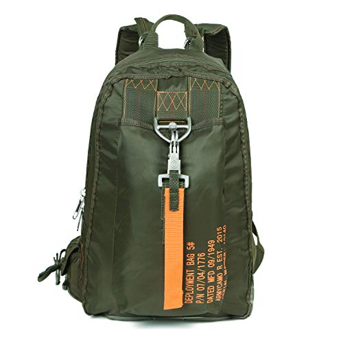 ARMYCAMOUSA US AIR Force Parachute Buckles Hook Water Resistant Rucksacks Nylon Large Tactical