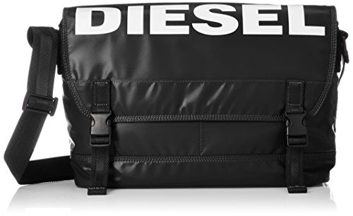 Diesel Men's BOLDMESSAGE F-Bold Messenger-Cross bodybag, black One Size