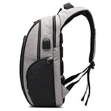 Carrie-ful Anti Theft Laptop Backpack Computer Bag USB Charging Port,Fits 15.6/17 Inch Laptop