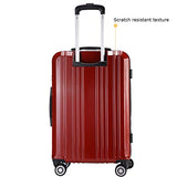 Travel Joy Luggage Set Expandable Suitcase Carry On TSA Locks Lightweight Spinner Wheels ABS+PC Premium Hardshell Luggage 20 24 28 inch 3 Piece Sets