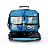 Messenger Bag, For Home Health, Nurse, travel, CNA, and Medical Professionals (Black)
