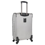 Kenneth Cole Reaction Lincoln Square 24" 1680d Polyester Expandable 4-Wheel Spinner Checked