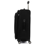 Travelpro Luggage Crew 11 25" Expandable Spinner Suitcase W/Suiter, Black