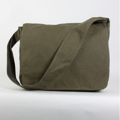Parson Gray Messenger Bag Color: Olive