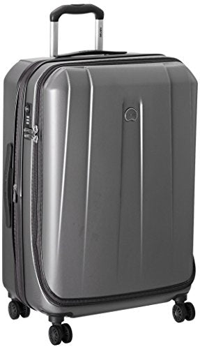 Delsey Helium Shadow 3.0 25-Inch Expandable Spinner Trolley, Platinum, One Size