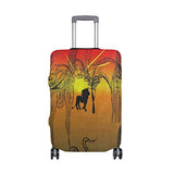 Suitcase Cover Africa Lion Giraffe Snake Luggage Cover Travel Case Bag Protector for Kid Girls