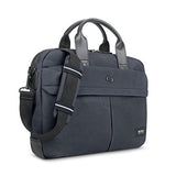 Solo Gavin Waxed Canvas Slim Brief, Indigo