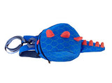 ZuiKyuan Toddler Kids Dinosaur Backpack With Anti-lost Safety Leash for Boys Girls (Blue)
