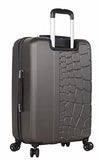 Nicole Miller New York Wild Side Collection Hardside 24" Luggage Spinner (24in, Wild Side Navy)
