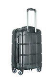 Brio Luggage ABS Hardside Luggage 3 Piece Set - Black