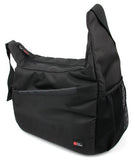 Duragadget Bb Gun Carry / Storage Bag Nylon Shoulder Bag In Black & Orange With Customizable