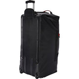 A. Saks 31" Expandable Trolley Duffel (Black/Red)