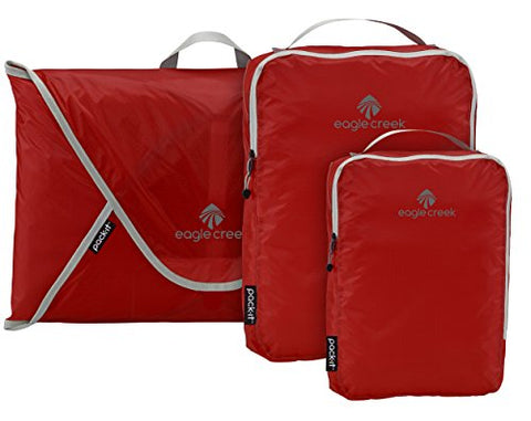 Eagle Creek Pack-it Spcter Starter 3 Pc Set, Volcano Red