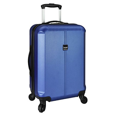 U.S. Traveler Carry-On Spinner Luggage, Navy
