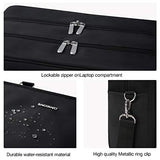 BAGSMART Weekender Bag Travel Duffle Bag Large Carry On Overnight Bag Carry On Bag for Personal Items, Black, 27L